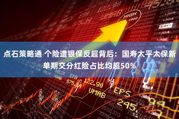 点石策略通 个险遭银保反超背后：国寿太平太保新单期交分红险占比均超50%